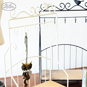 Custom functional classic simple metal jewelry displays set for necklace bracelet