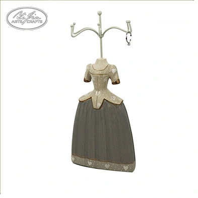 Customized dress doll mannequin resin jewelry holder for necklace