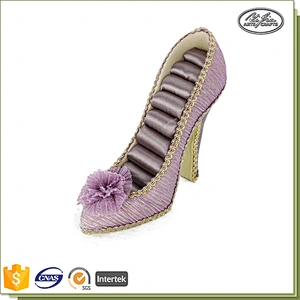 Colorful High Heel Shoe Shaped Jewelry Ring Holder