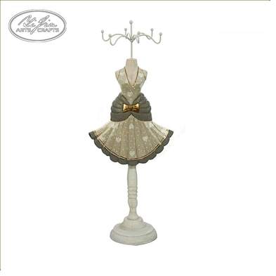 Colorful mannequin doll necklace display jewelry stand doll display