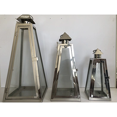 Hot sale 304 stainless steel Hurricane lantern