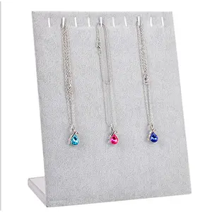 Jewelry frame gold and silver jewelry jade display props necklace rack earrings earrings pendant storage board display rack