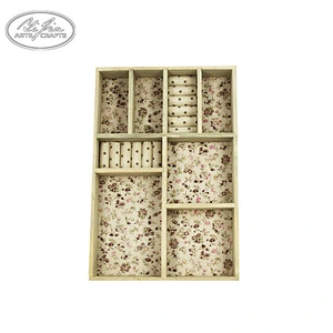 Antique and elegant wooden shape jewelry box cabinet jewelry case