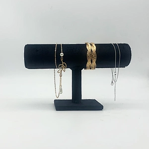Black velvet Bracelet Watch Jewelry Display Stand Holder