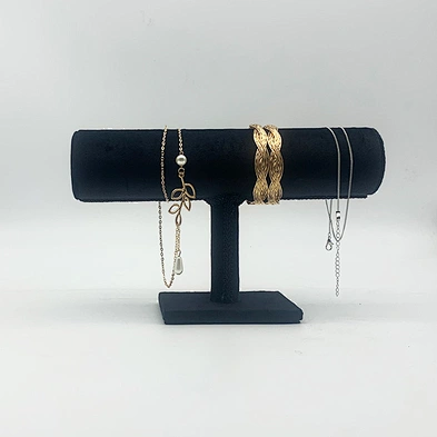 Black velvet Bracelet Watch Jewelry Display Stand Holder
