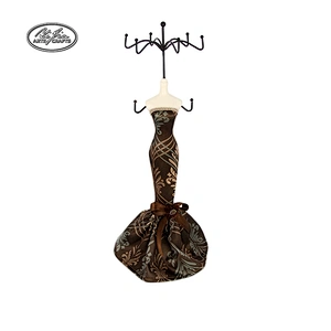 Jewellery shop decor Mermaid Model dress girl jewelry holder metal doll display