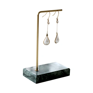 Earrings Shelf Display Rack Shop Creative European-Style Simple Marble Metal Household Earring Holder