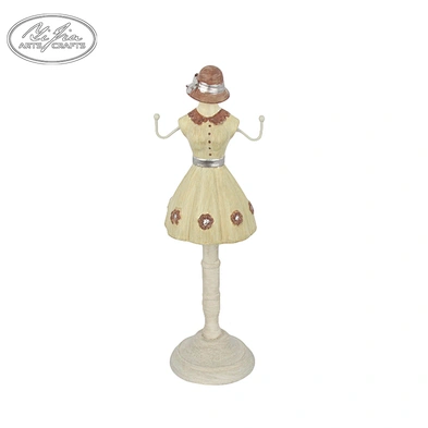 Wooden Wedding Form Resin Mannequin Display Doll