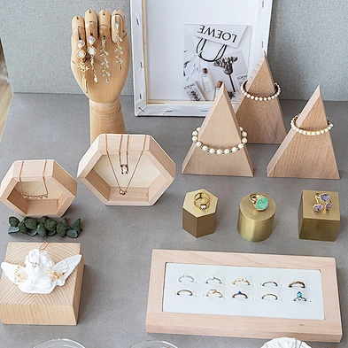Jewelry display rack necklace earrings jewelry shop window shooting props ornaments jewelry display set