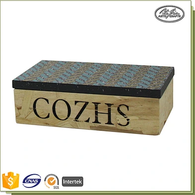 Customized modern design wooden gift box