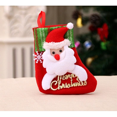 Wholesale Custom Logo Christmas Decoration Bulk Christmas Stockings