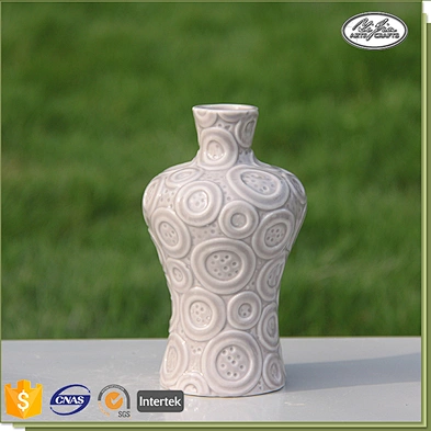 Customized classic art crafts 10*10*20CM flower decoration vase