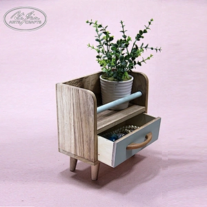 Customized Multi Phone Watch Sundries Double Layers Wood Table Organizer