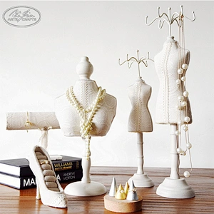 Bracelet Necklace Ring Organizer Jewelry Display Set For Shop Window Showcase