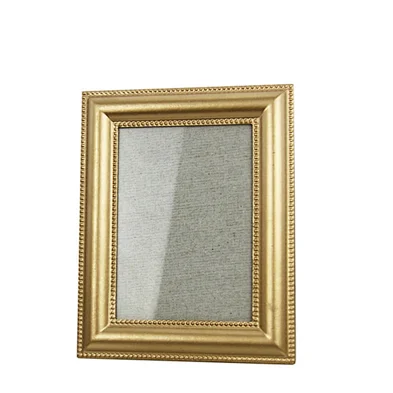 Customized multi size MDF gold square photo frame