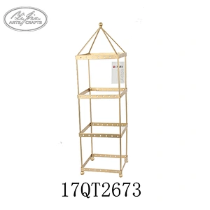 Customized rotating earrings display stand earring spin table earrings holder