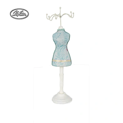 Antique elegant jewelry display doll shaped jewelry holder