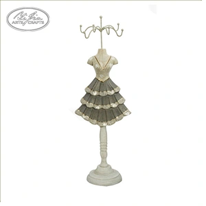 Custom Resin mannequin body bow jewelry holder doll