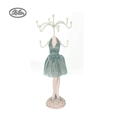 Angel Wood Oil Painting Handicraft Home Decoration Mannequin Jewellery holder