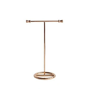 Customized gold earring holder earing display stand jewelry metal display stand for earring