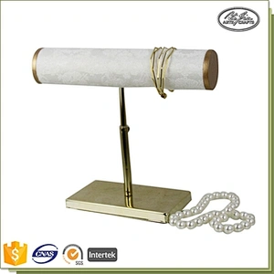 Exquisite craftsmanship T-bar shaped jewelry display bracelet holder
