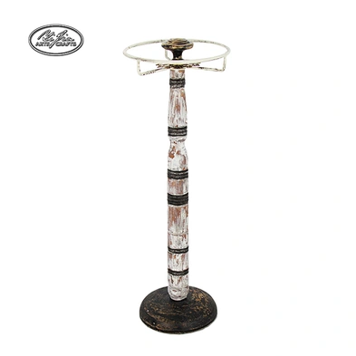 Customized decoration l shaped jewelry display stands vintage necklace resin jewelry display
