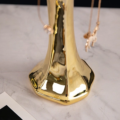 Window Display Props Jewelry Mannequin Jewelry Bracelet Ring Necklace Display Stand Gold Plating Jewelry Holder
