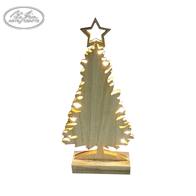 X-mas deco mini bulb with natural deer decoration led christmas light
