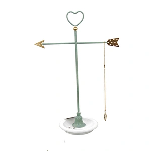 Home decor owl jewelry ring bracelet necklace display holder