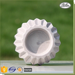 Home decoration customized small ceramic candle holder