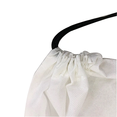 Wholesale travel non woven drawstring shoe dust bag