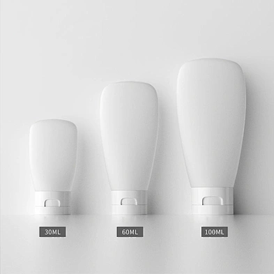 30ml 60ml 100ML White Plastic Lotion Empty Soft Tube Squeeze Cosmetic Cream Shampoo Shower Gel Travel Bottle