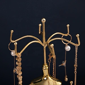 Window Display Props Jewelry Mannequin Jewelry Bracelet Ring Necklace Display Stand Gold Plating Jewelry Holder