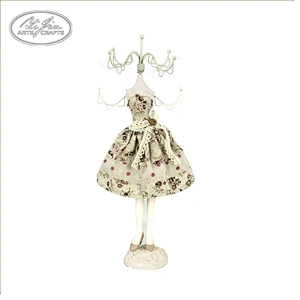 Resin Table Top Mannequin Doll Necklace Jewelry stand