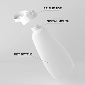 30ml 60ml 100ML White Plastic Lotion Empty Soft Tube Squeeze Cosmetic Cream Shampoo Shower Gel Travel Bottle