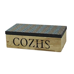 Customeized design beautiful wooden treasure box