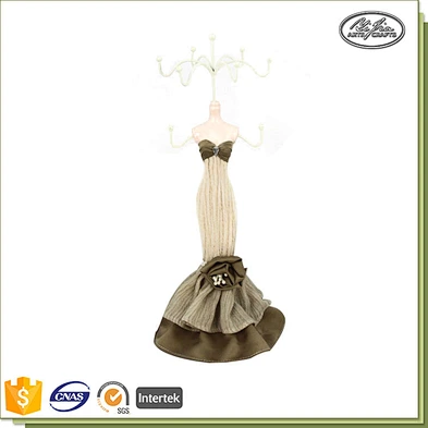 Mannequin lucky doll cheap jewelry cute display stand