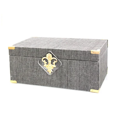 Decorative Elegant Custom Bracelet Storage Box Soft Pink Jewelry Box