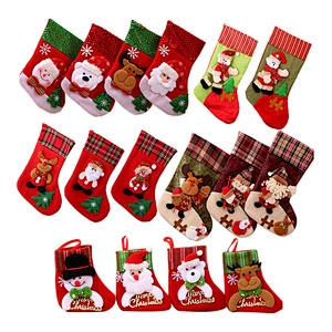 Wholesale Custom Logo Christmas Decoration Bulk Christmas Stockings