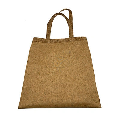 wholesale promotional cork cloth handle shopping bag eco-friendly shoulder cork cloth tote bag