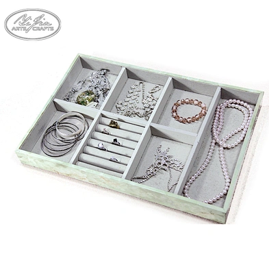 Wholesale Customized Fabric Ring Necklace Bracelet Jewelry Display Tray
