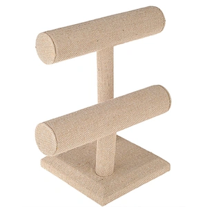 Home decor T shaped bracelet watch holder  jewelry bracelet display stand