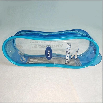 Zipper bag PVC Swimming goggles bag