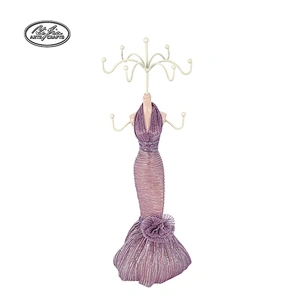Customizable Mini Female Mannequin Dress Form Decoration Jewelry Display Set