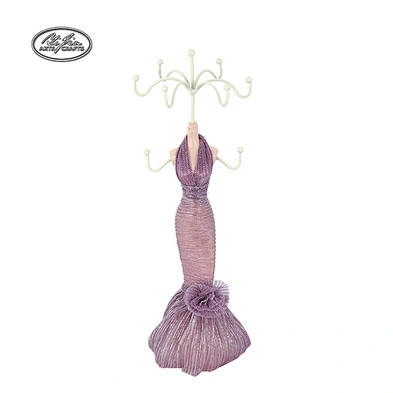 Customizable Mini Female Mannequin Dress Form Decoration Jewelry Display Set