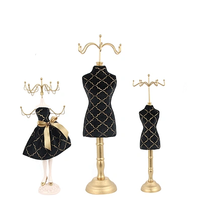 Customized fashion cute decoration jewelry doll stand, jewelry holder earring