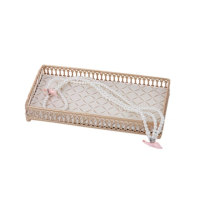 Custom resin gift serving tray for jewelry display