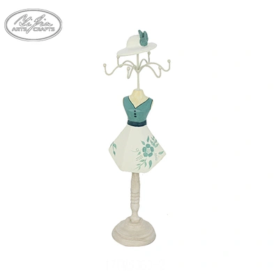 Resin Gifts Earring Necklace Jewelry Display Doll