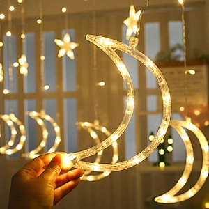 Waterproof Indoor/Outdoor String Lights Window Christmas led String Lights With 8 Flashing Modes For Wedding Party Home Decor