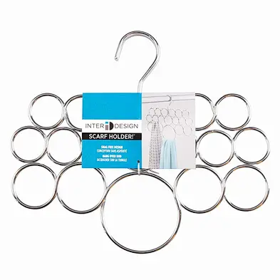 Scarf Hanger Scarves Storage Organizer Rack Neck Ties Belts Shawls Hanger